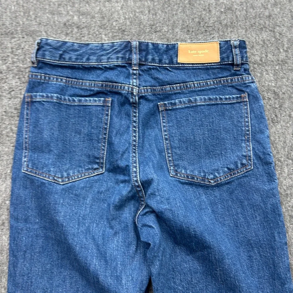 Kate Spade Jeans Women's Ooh La La Straight Leg Size 26‎ Raw Hem